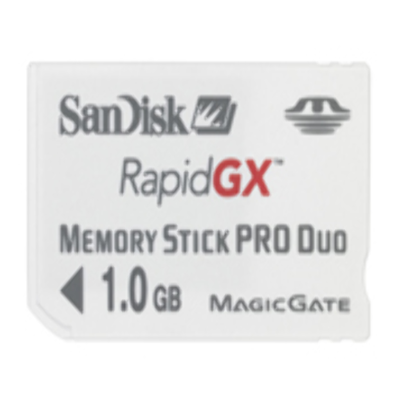 Sandisk Gaming RapidGX Memory Stick Pro Duo 1GB + Lector USB