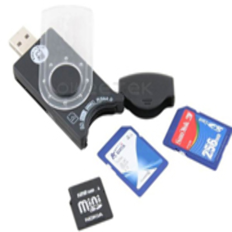 Lector Grabador de Memoria SD, MMC, MS Duo y SIM de celular