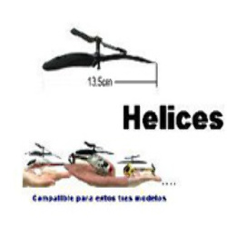 Helices Para Mini Helicoptero Radio Controlados