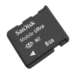 Tarjeta Mobile Ultra Memory Stick Micro M2 8GB de SanDisk