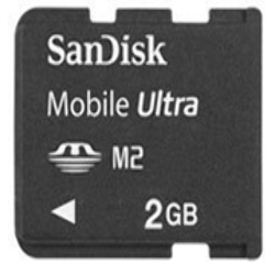 Tarjeta Mobile Ultra Memory Stick Micro M2 2GB de SanDisk
