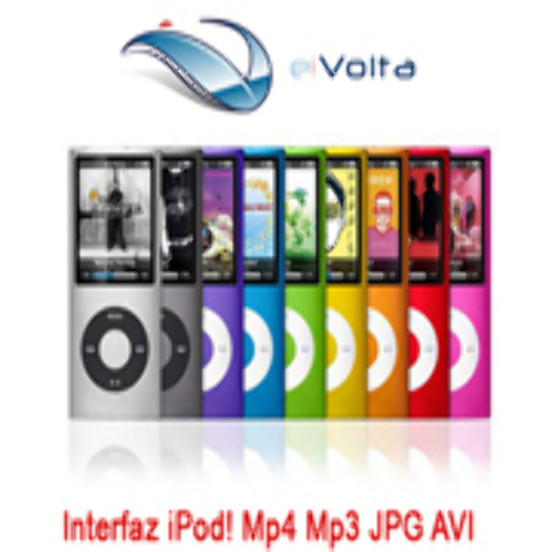 Mp4 Nano 4GB Interfaz iPod MP3 JPG AVI Voz Video FM *Refaccionad