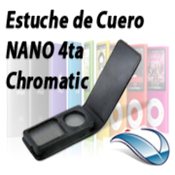 Estuche de Cuero Ipod nano Chromatic 4ta y 5ta Gen
