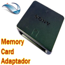 Adaptador de Memory Card para Playstation 3 / PS2 a USB Compacto