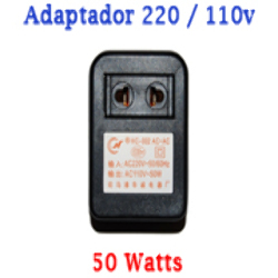 Transformador Adaptador de Corriente 220 a 110 Volts 50 Watts