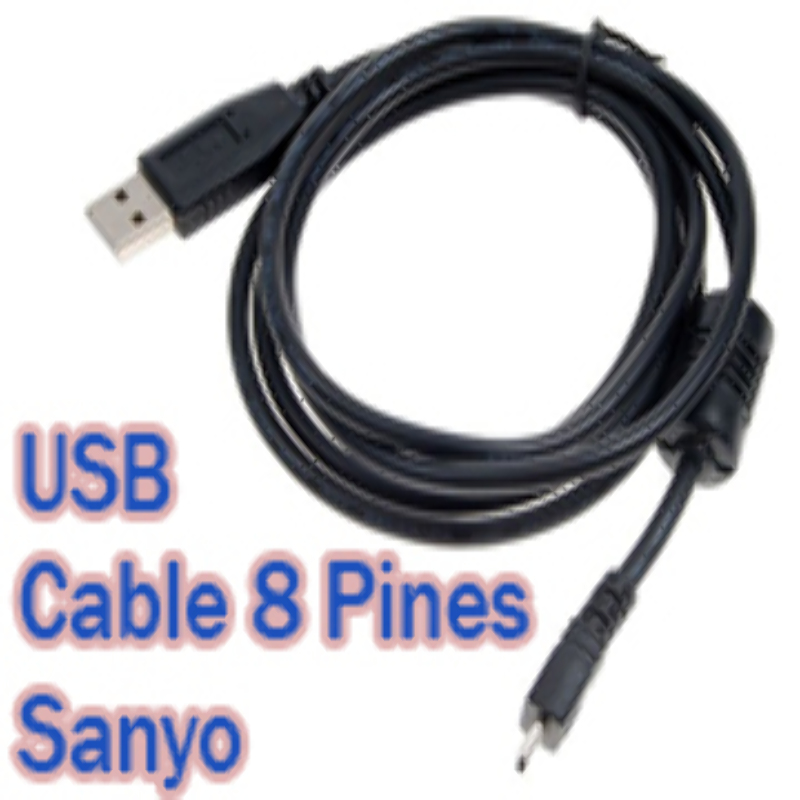 Cable de Datos para Sanyo USB - 8 pin