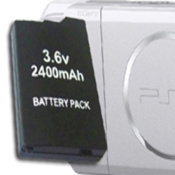 Bateria Recargable para PSP Slim, 2000, 3000 de 2400mah