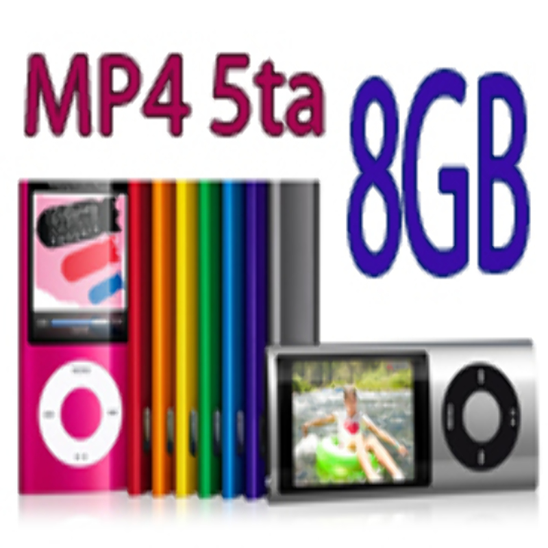 MP4 NANO 5ta Generación 8GB 2.2" pulgadas, Funcion Shake Camara
