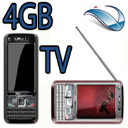 Celular C1000 Touchscreen 3,0" 4GB TV Dual Sim Camara Flash Mp4