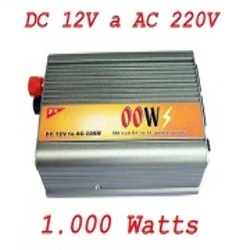 Inversor Voltaje Adaptador Auto 12v a 220v 1000W