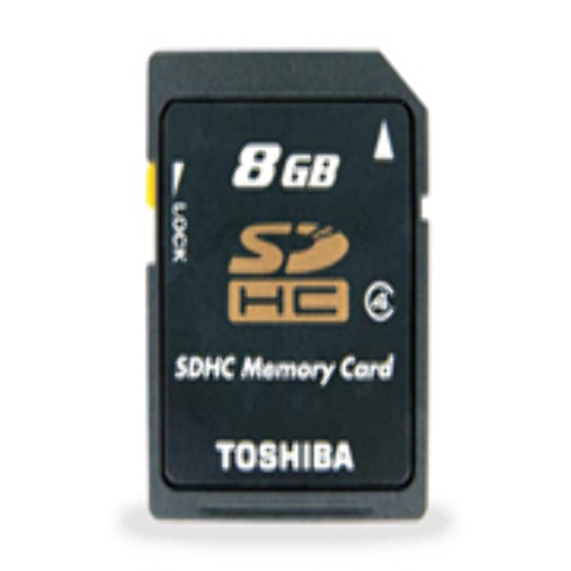 SD HC 8GB Toshiba Clase 4