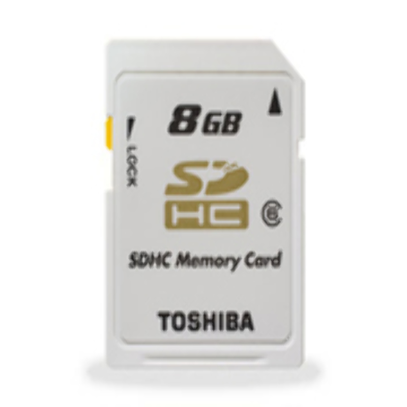 SD HC 8GB Toshiba Clase 6