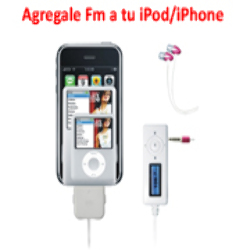 Mini Radio FM y Control Remoto para iPod e iPhone 3G 3GS 2G
