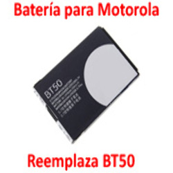 Batería Reemplaza Motorola BT50 V3x L2 L6 L7 Z6