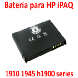 Batería Reemplaza HP iPAQ h1910 1945 h1900 series