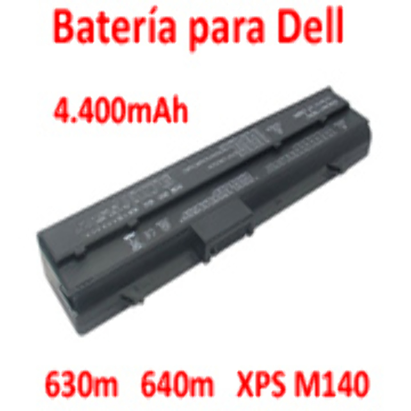 Bateria para Dell Inspiron 630m 640m PP19L, XPS M140 4400mAh