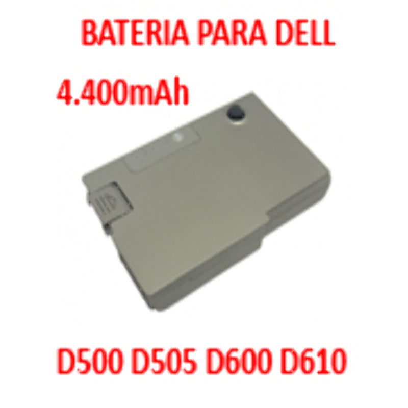 Bateria para Dell Latitude D500 D505 D600 D610, 4400mAh