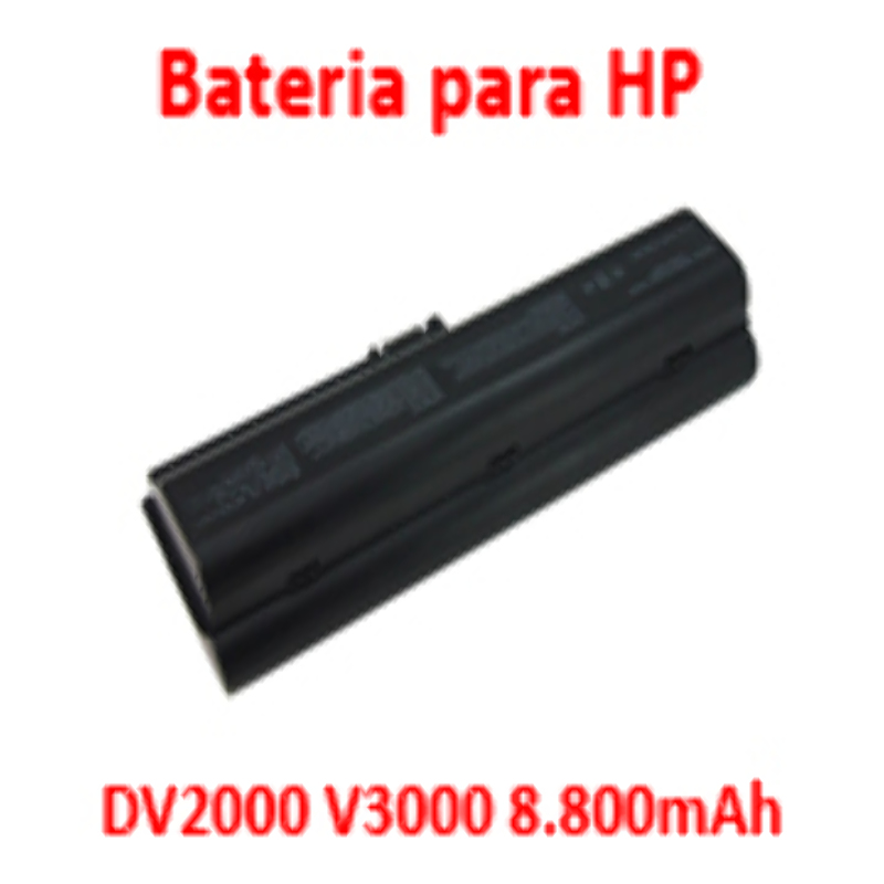 Bateria para HP Compaq 12 Celdas 8800 mAh V3000 DV2000