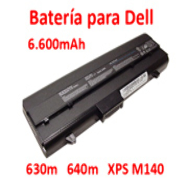 Bateria para Dell Inspiron 630m 640m PP19L, XPS M140 6600mAh