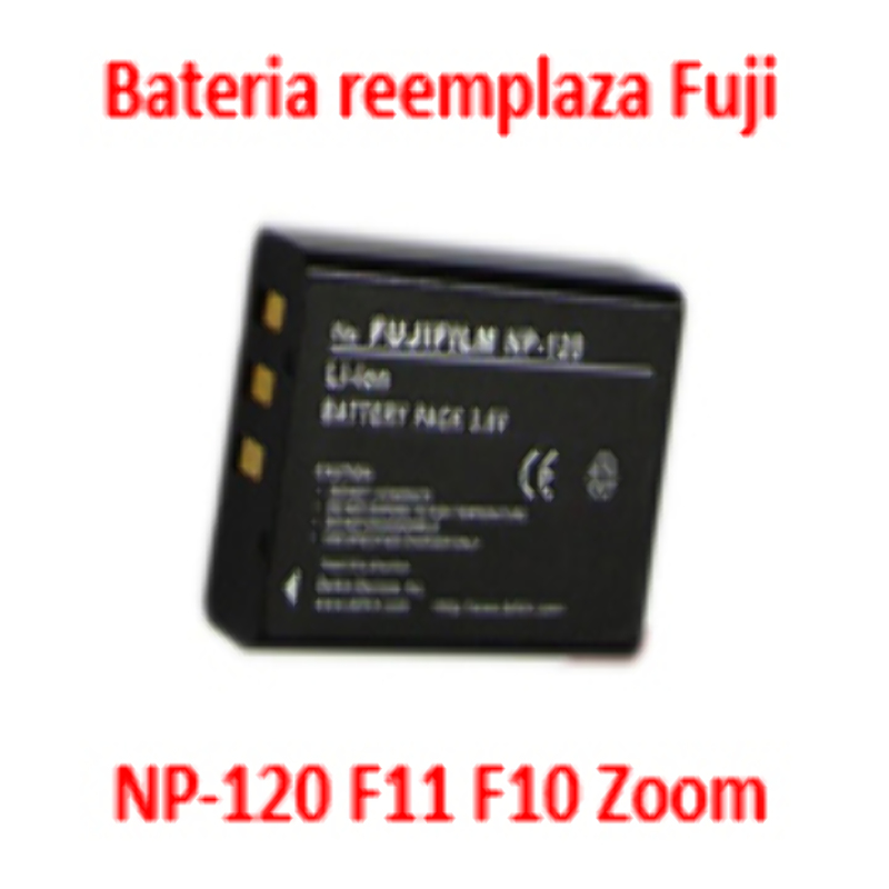 Batería Reemplaza FujiFilm NP-120 F11 F10 Pentax MX 750 550