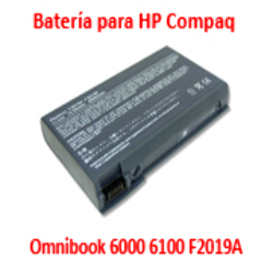 Bateria para HP Compaq Omnibook 6000 6100 F2019A