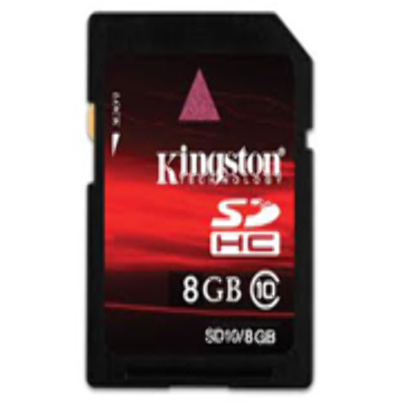 SD HC 8GB Kingston Clase 10
