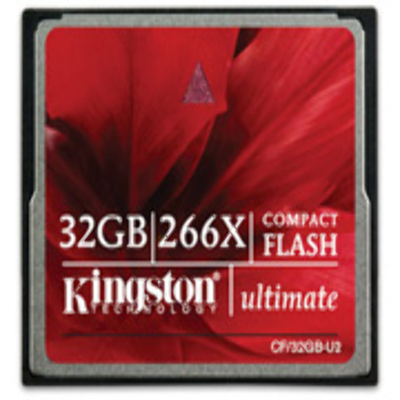 Compact Flash 32GB Kingston Ultimate 266x 45MB/s