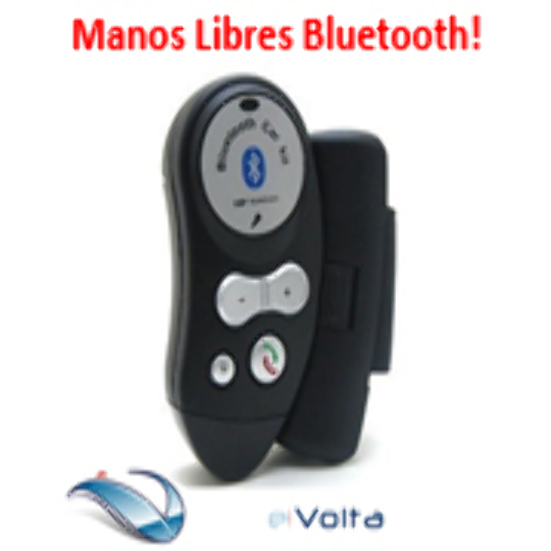 Manos Libres Bluetooth Al Volante Parlante y Micrófono Integrado