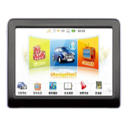 GPS Automóvil 5,0" Touch 2GB Micro SD TV Recargable Video Soport