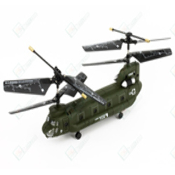 Helicoptero Control Remoto Doble Helice Chinook 3 Canales