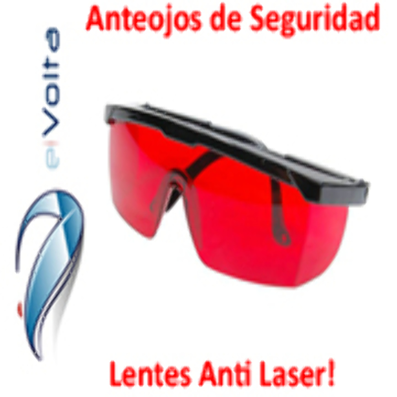 Lentes Protectores de Láser para Punteros Laser Anteojos 200-540