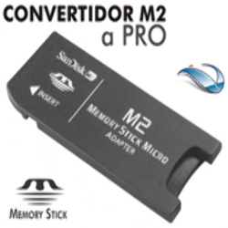 Adaptador M2 a Memory Stick Pro Sandisk