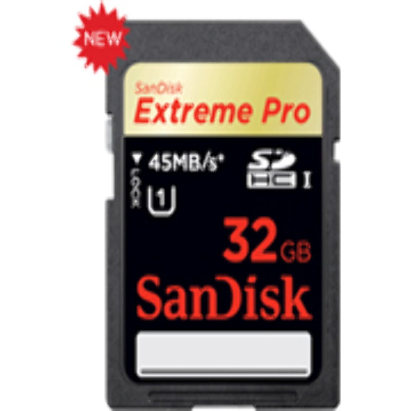 SD HC 32GB Sandisk Extreme Pro 45mb/s 300x UHS-I