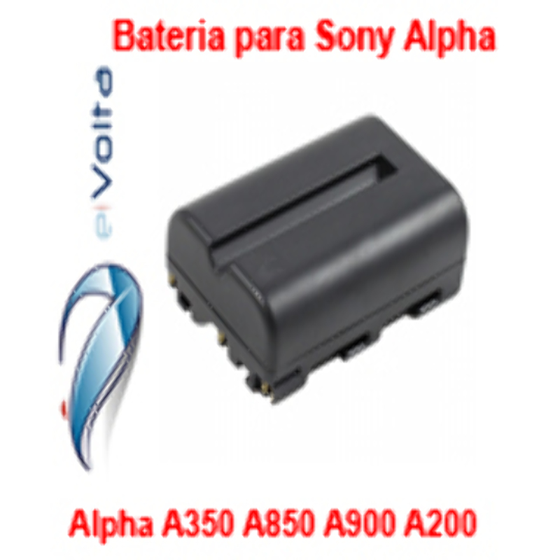 Batería reemplaza Sony NP-FM500H Alpha A200 A700 A300