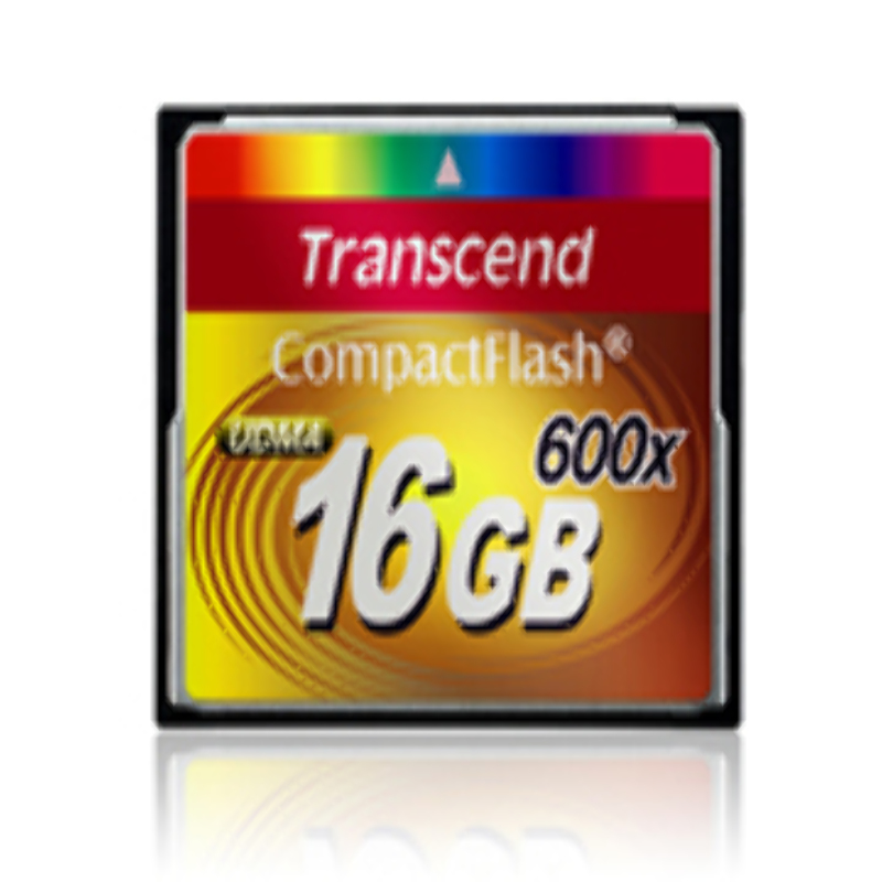 Compact Flash 16GB Transcend  UDMA 600x 90Mb/s Ultra Rapida