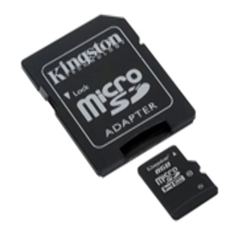 Memoria Micro SD HC 8GB Kingston clase 10 + Adaptador SD