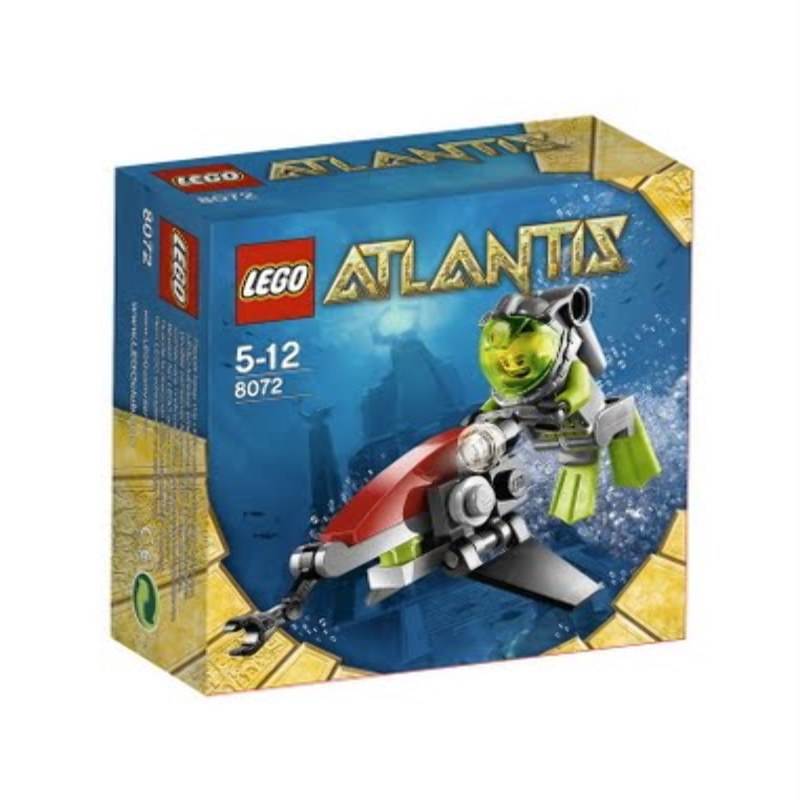 Lego Atlantis 8072 Sea Jet Marino