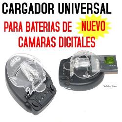 Cargador Universal Bateria Camara Digital Celular