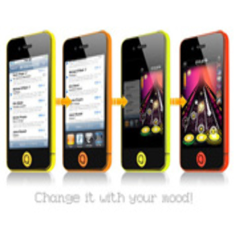 Bumper para iPhone 4 Mallper Adhesivo Protector Colores