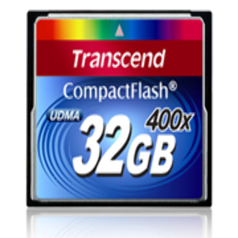 Compact Flash 32GB Transcend  UDMA 400x 60Mb/s Ultra Rapida