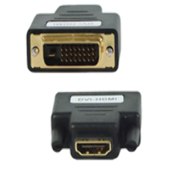 Adaptador HDMI Hembra a DVI Macho DVI a HDMI Bidireccional