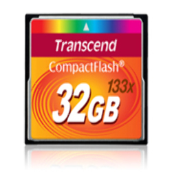 Compact Flash 32GB Transcend 133x