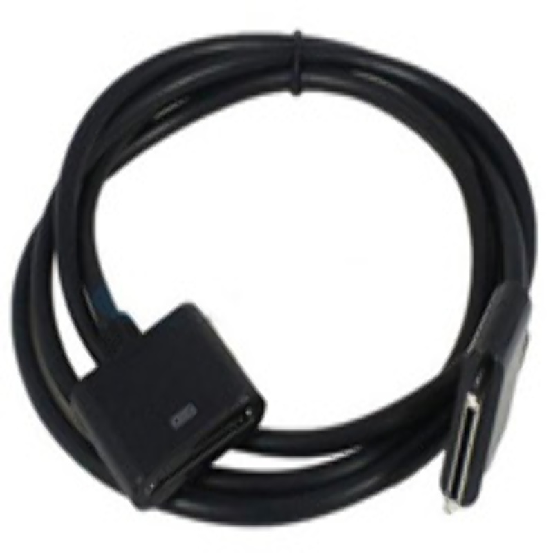 Cable Extensor Conector Dock para iPhone iPod 16C Blanco Negro