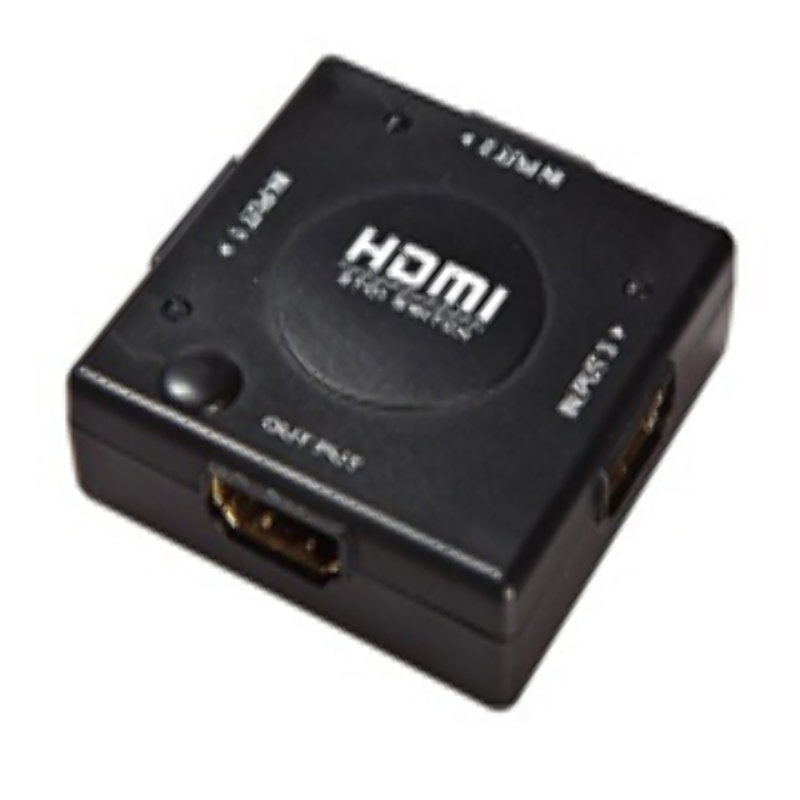 Switch Hdmi Hub 3 Puertos 1080p 1.3 Selector 3 Entradas