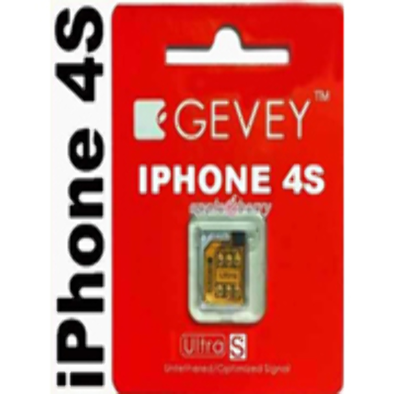 Gevey Ultra S Turbo SIM libera iPhone 4S Original