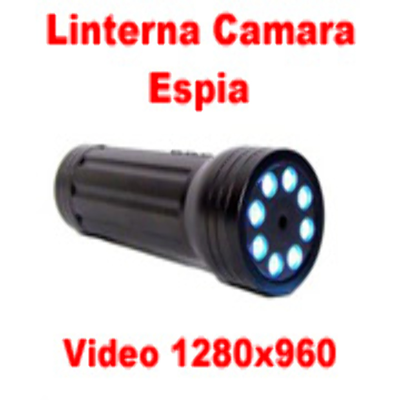 Camara Espia Video 1280x960 Foto 1600x1200 Linterna LED Recargab