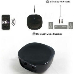 Receptor Bluetooth Audio 3,5m RCA