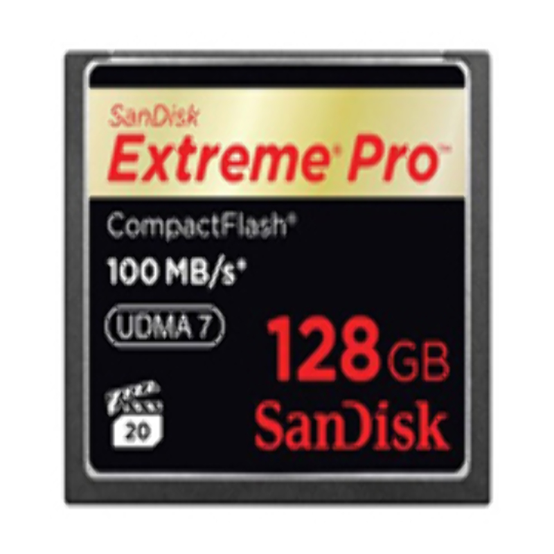 Compact Flash 128GB Sandisk Extreme Pro UDMA 7 100MB/s*