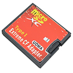 Adaptador Micro SD HC a Compact Flash