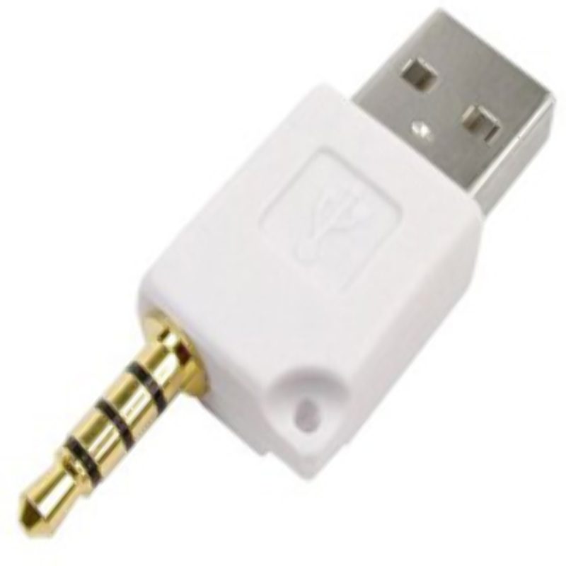 Adaptador USB para iPod Shuffle 2G Carga y Sincroniza